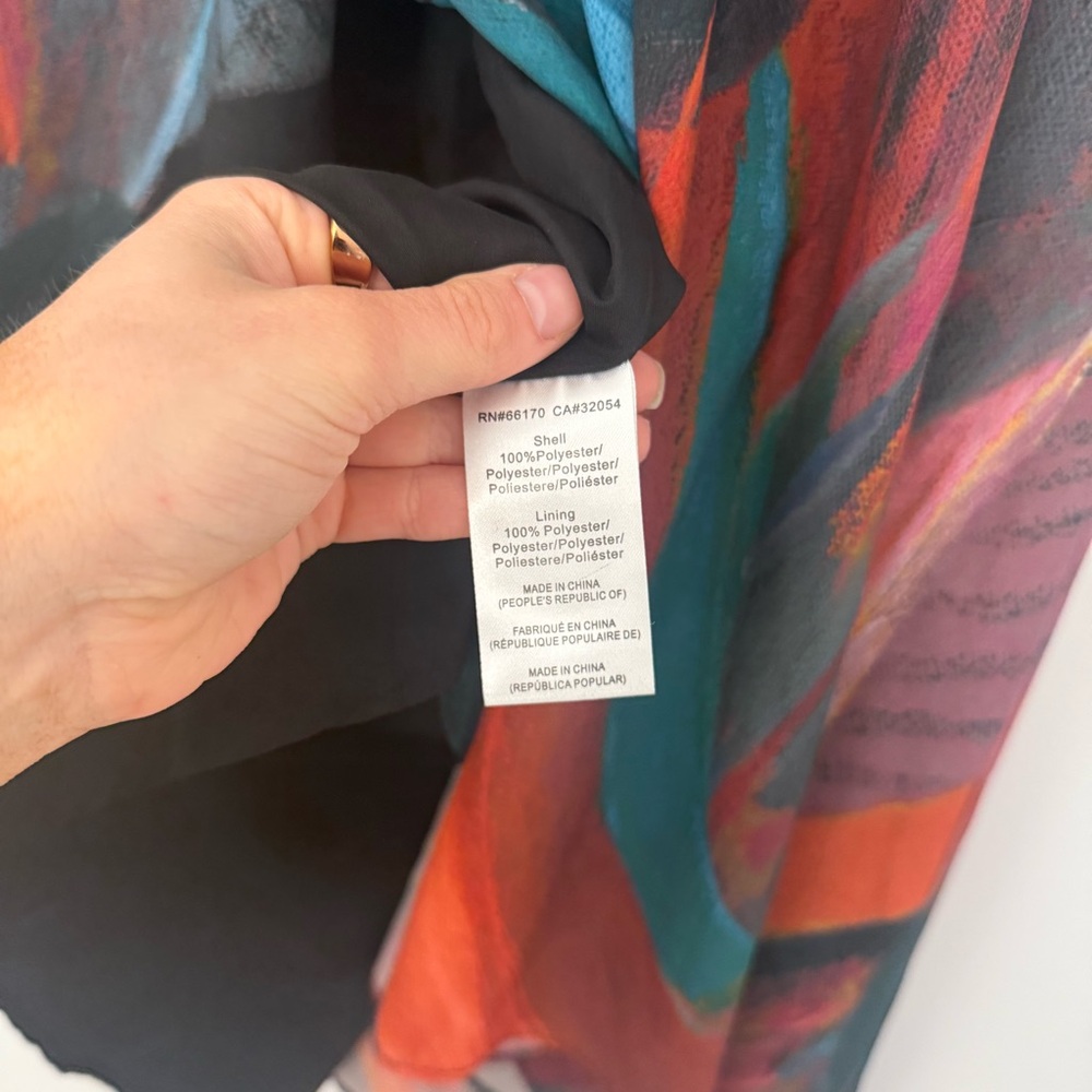 Hutch Anthropologie Multicolor Novelty Print Wrap Maxi Skirt Sz Small Artsy - Picture 5 of 13